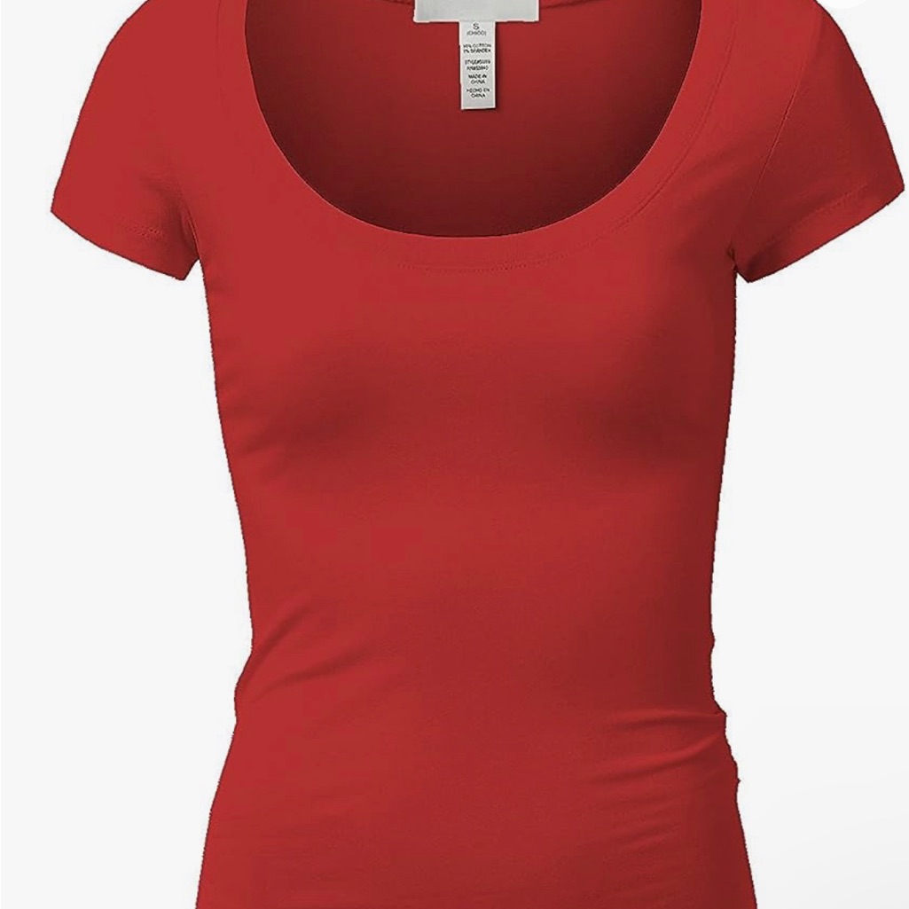 Red Basic Tshirt